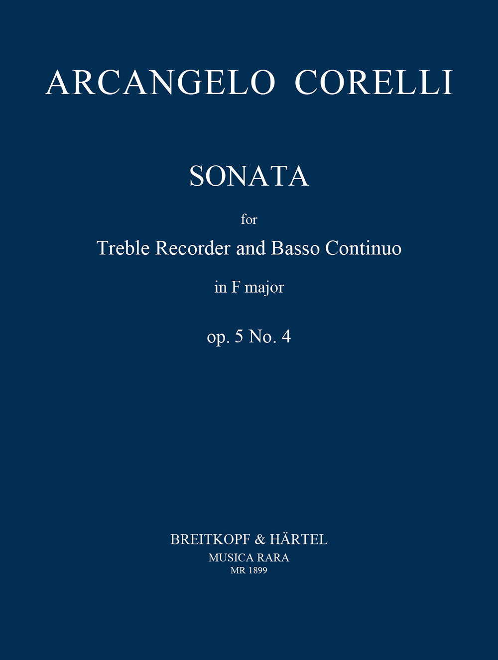 Front Cover Image Sonate in F op. 5/4