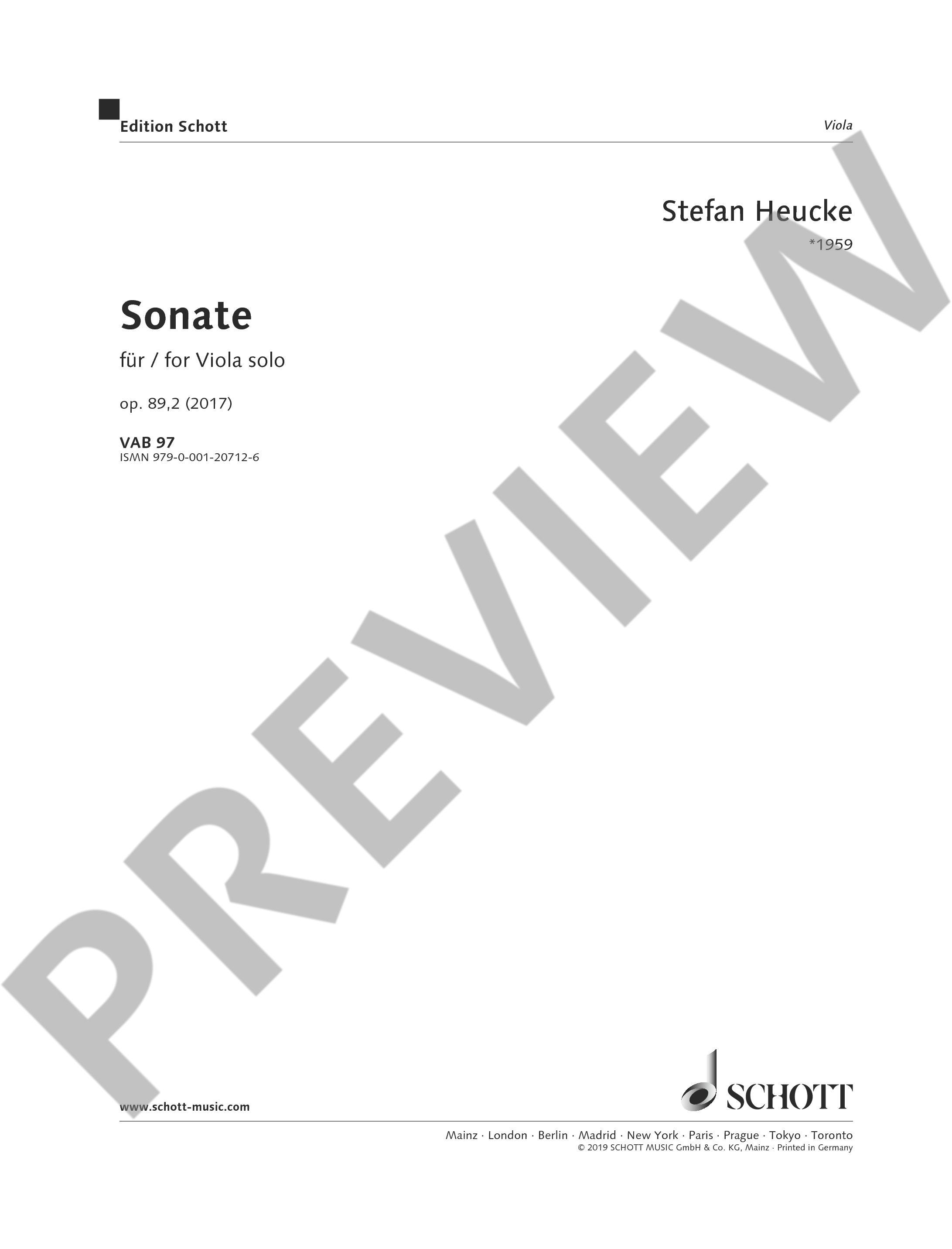 Other Cover Image Sonate op. 89,2 
