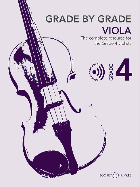 Front Cover Image Grade by Grade - Viola Grade 4 