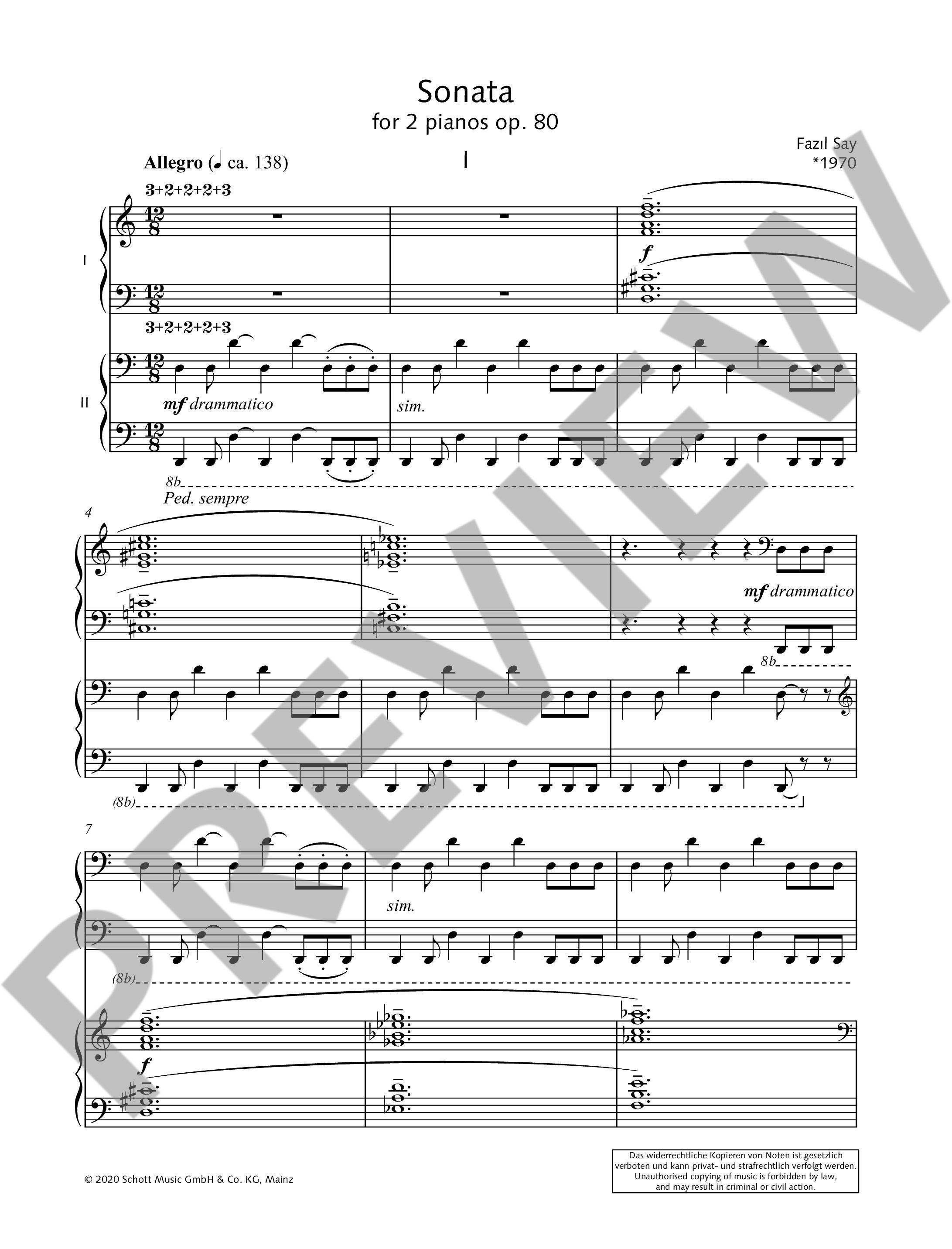 Other Cover Image Sonate op. 80 