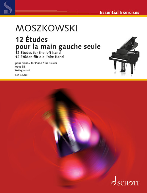 Front Cover Image 12 Etüden für die linke Hand op. 92 