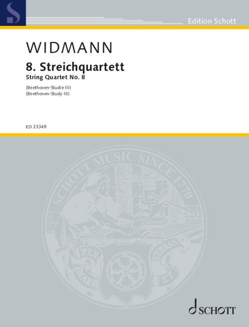 Front Cover Image 8. Streichquartett 