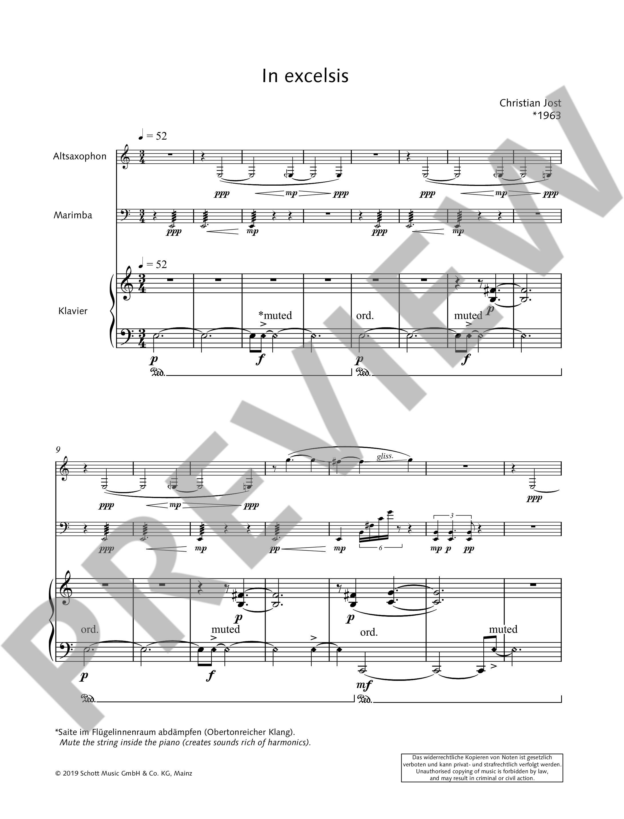 Other Cover Image In excelsis 