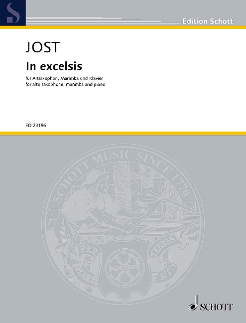 Front Cover Image In excelsis 