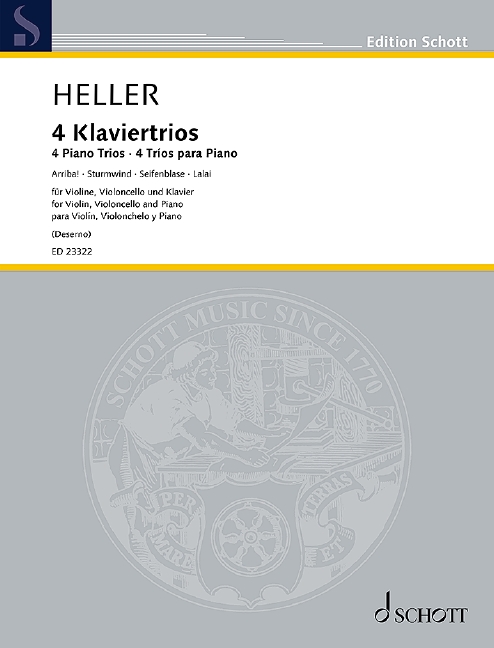 Front Cover Image 4 Klaviertrios 