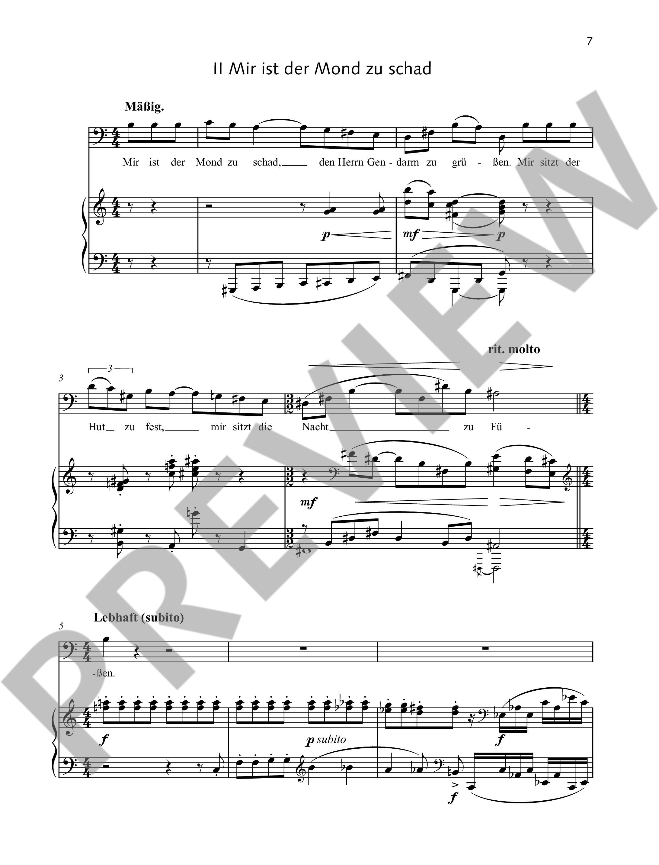 Other Cover Image Drei Lieder 