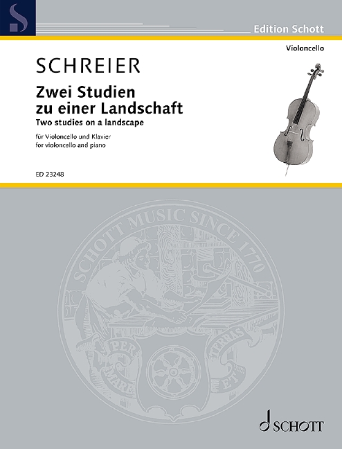 Front Cover Image Zwei Studien zu einer Landschaft 