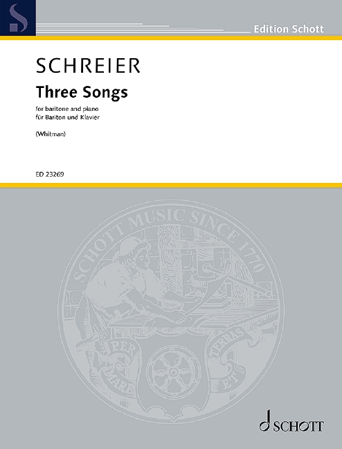 Front Cover Image Three Songs 