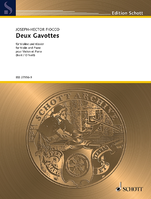 Front Cover Image Deux Gavottes 