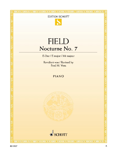 Front Cover Image Nocturne No. 7 