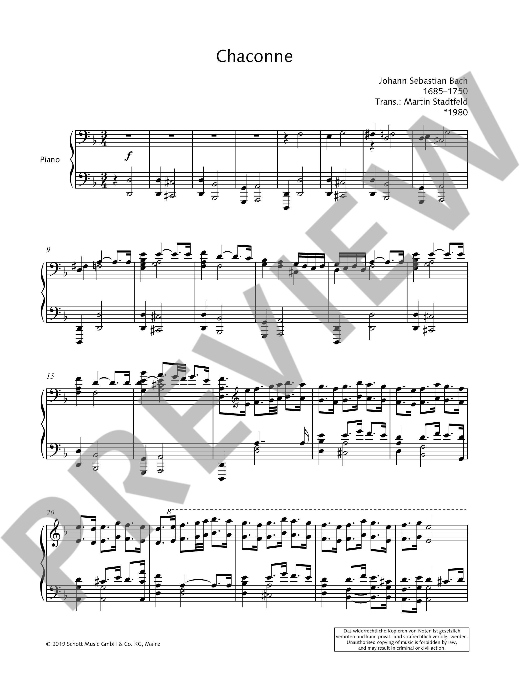 Other Cover Image Chaconne Band 24