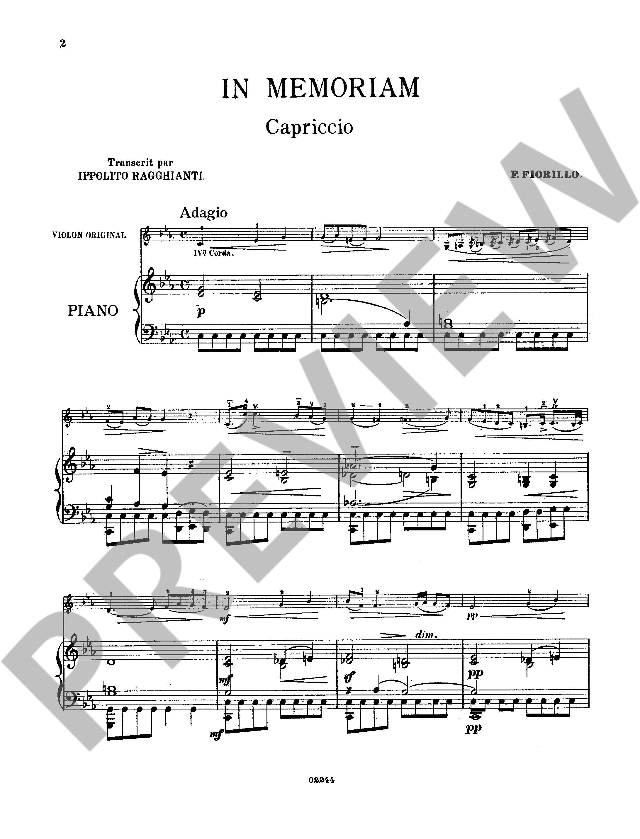 Other Cover Image In Memoriam 