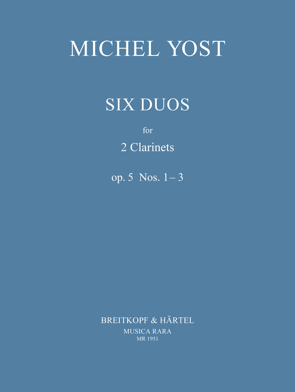 Front Cover Image Sechs Duos op. 5, Nr. 1-3