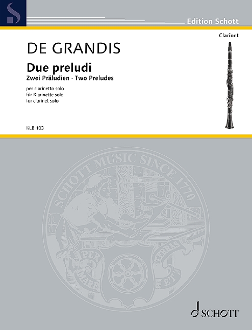 Front Cover Image Zwei Präludien 