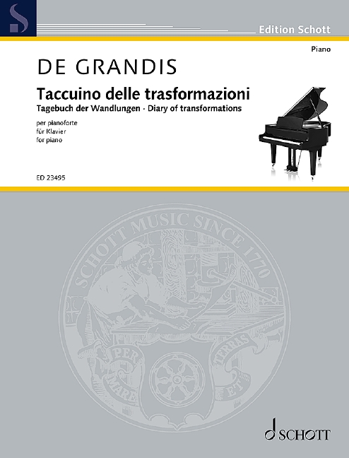 Front Cover Image Tagebuch der Wandlungen, in Form einer Chaconne 