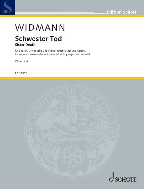 Front Cover Image Schwester Tod 