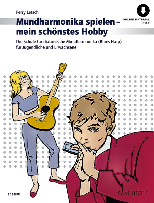 Front Cover Image Mundharmonika spielen - mein schönstes Hobby 