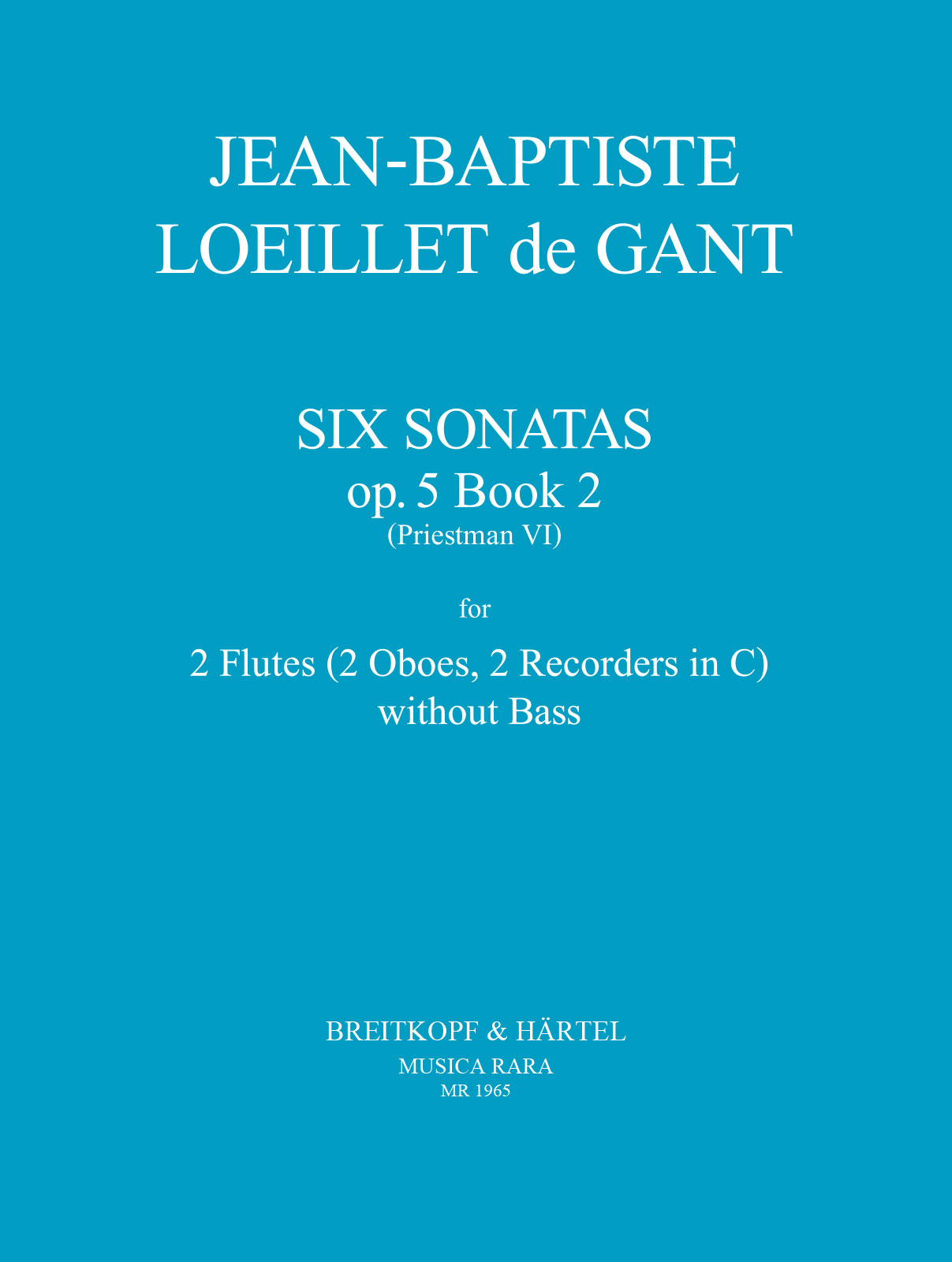 Front Cover Image Buch 2: Sonaten Nr. 1-6