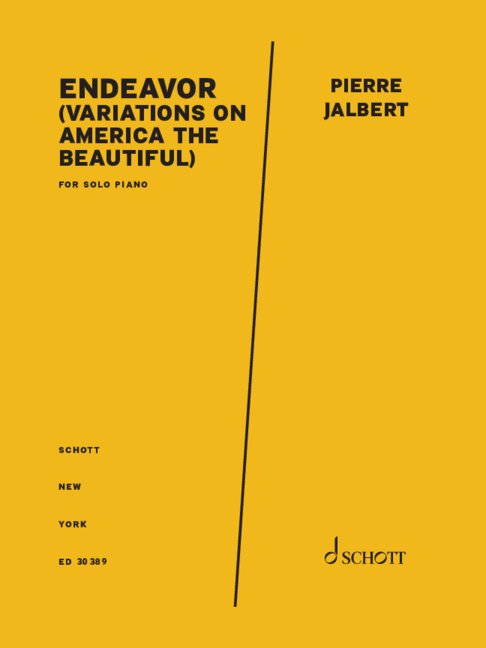 Front Cover Image Endeavor (Variations on America the Beautiful) 