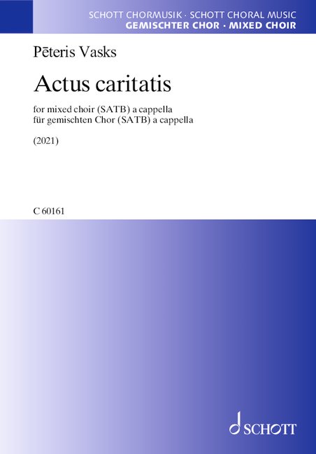 Front Cover Image Actus caritatis 