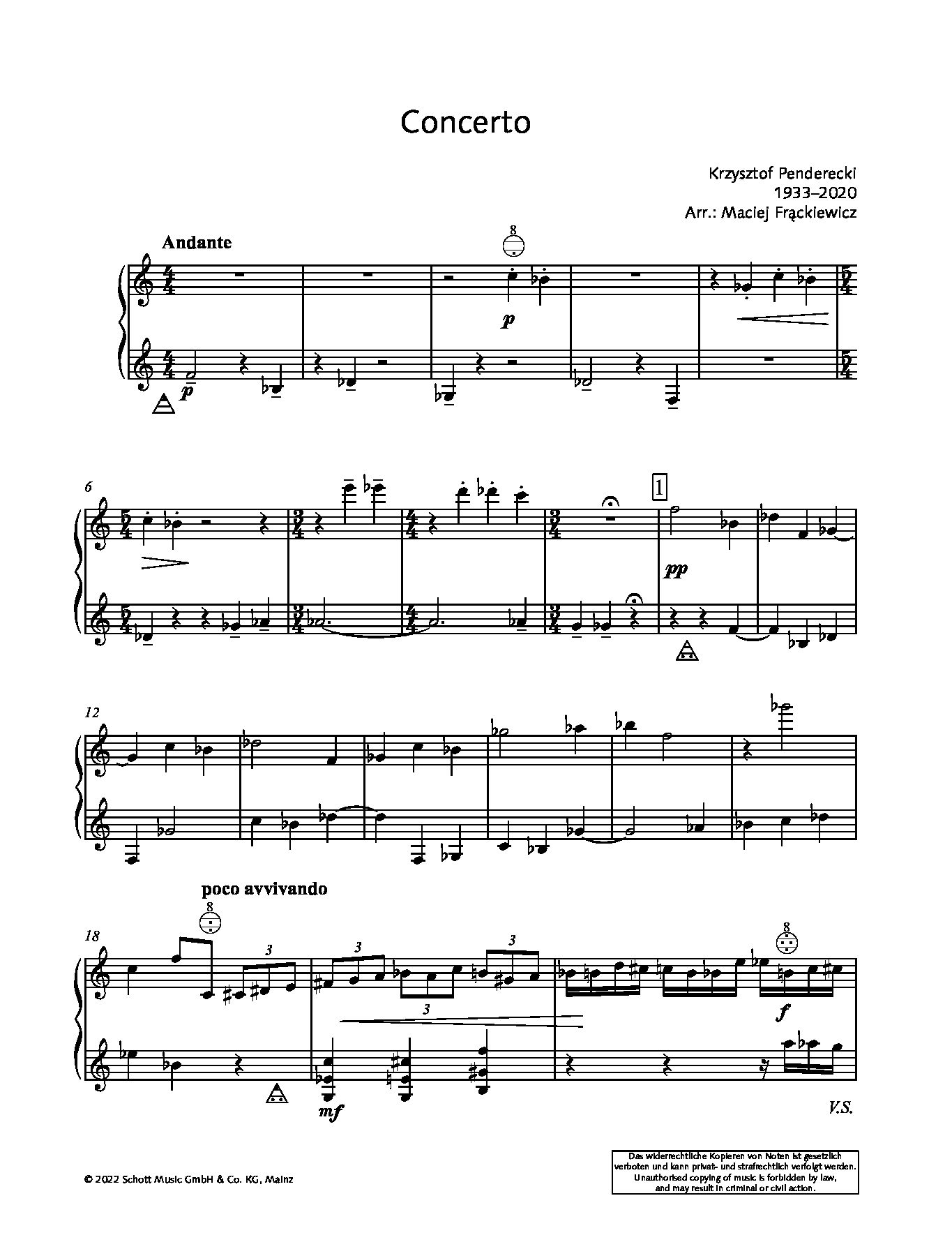 Other Cover Image Concerto 