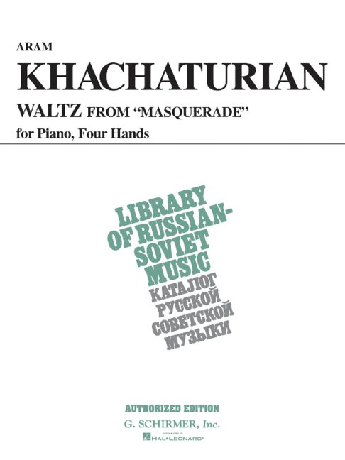 Front Cover Image Walzer aus "Maskerade" 