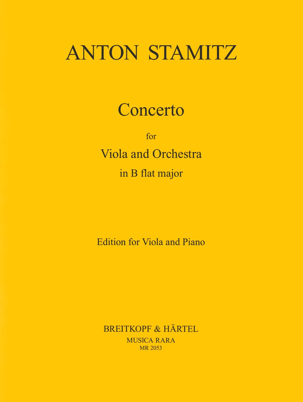 Front Cover Image Konzert in B-dur
