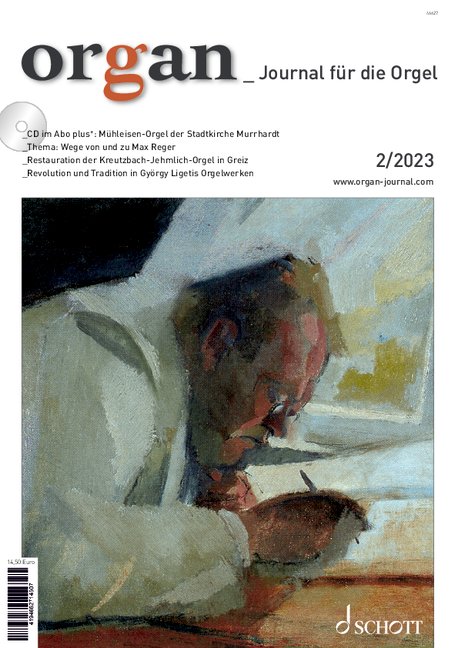 Front Cover Image organ - Journal für die Orgel 2023/02 