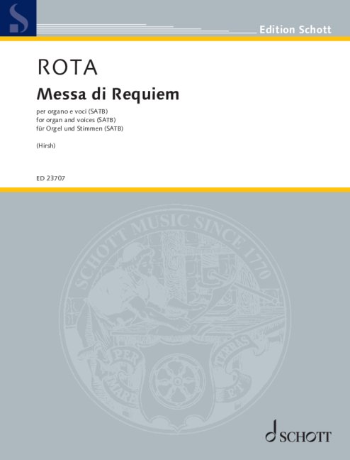 Front Cover Image Messa di Requiem 