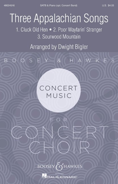 Front Cover Image Three Appalachian Songs 