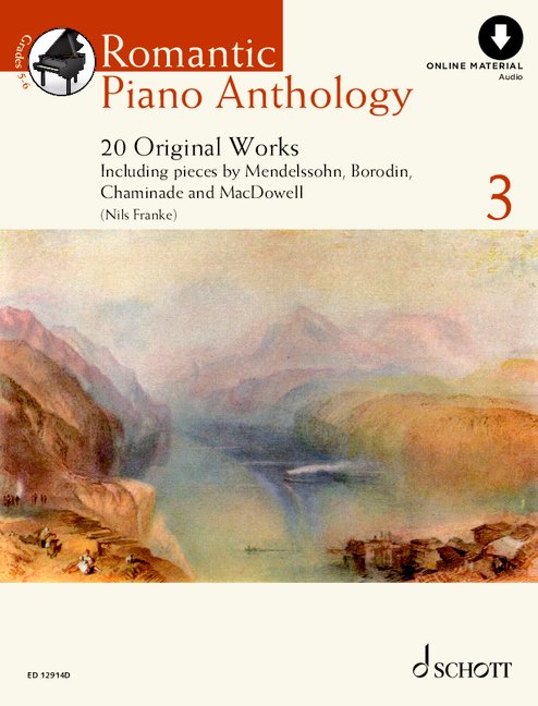 Front Cover Image Romantic Piano Anthology Band 3