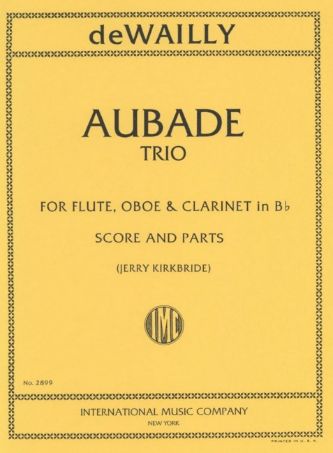 Front Cover Image Aubade 