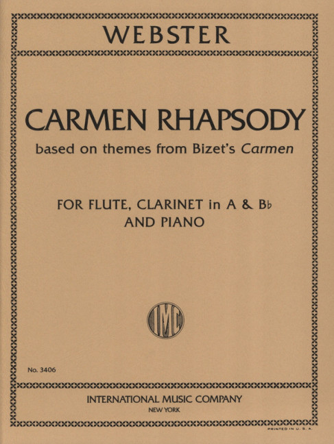 Front Cover Image Carmen Rhapsody 