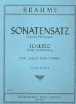 Front Cover Image SONATENSATZ-SCHERZO Vc Pft 
