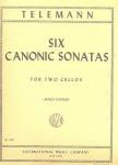 Front Cover Image SIX CANONIC SONATAS 2Vc 