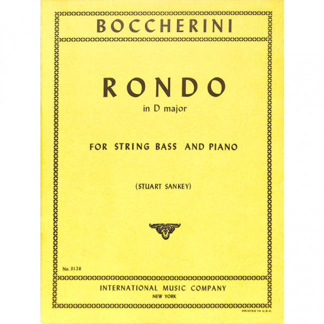 Front Cover Image Rondo in D major 