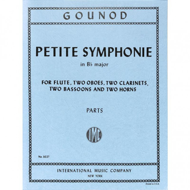 Front Cover Image Petite Symphonie Bb major 