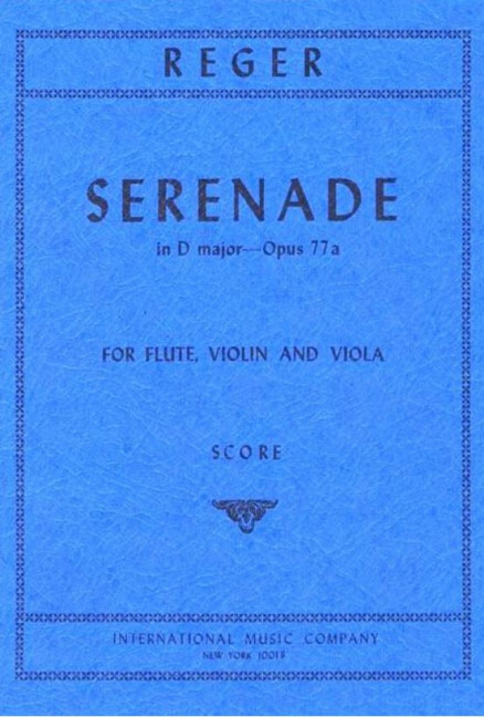 Front Cover Image Serenade in D major Op. 77a 