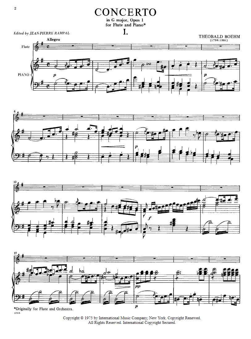 Other Cover Image Concerto in G major op. 1 