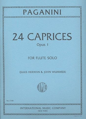 Front Cover Image 24 Capricci op. 1