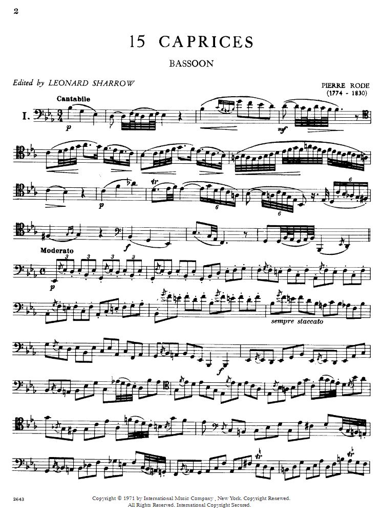 Other Cover Image 15 Caprices 