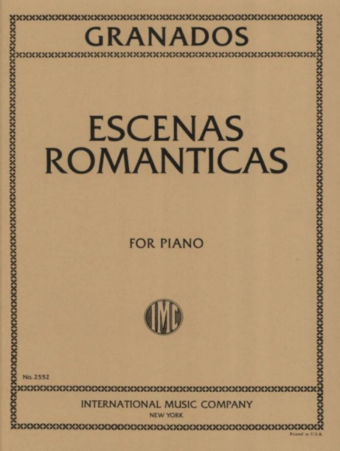 Front Cover Image Escenas Romanticas 