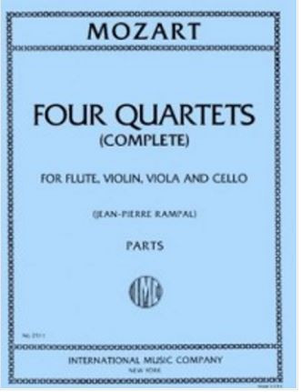 Front Cover Image Four Quartets (Complete) KV 285 