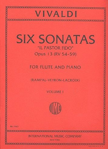 Front Cover Image 6 Sonaten op. 13 Band 1