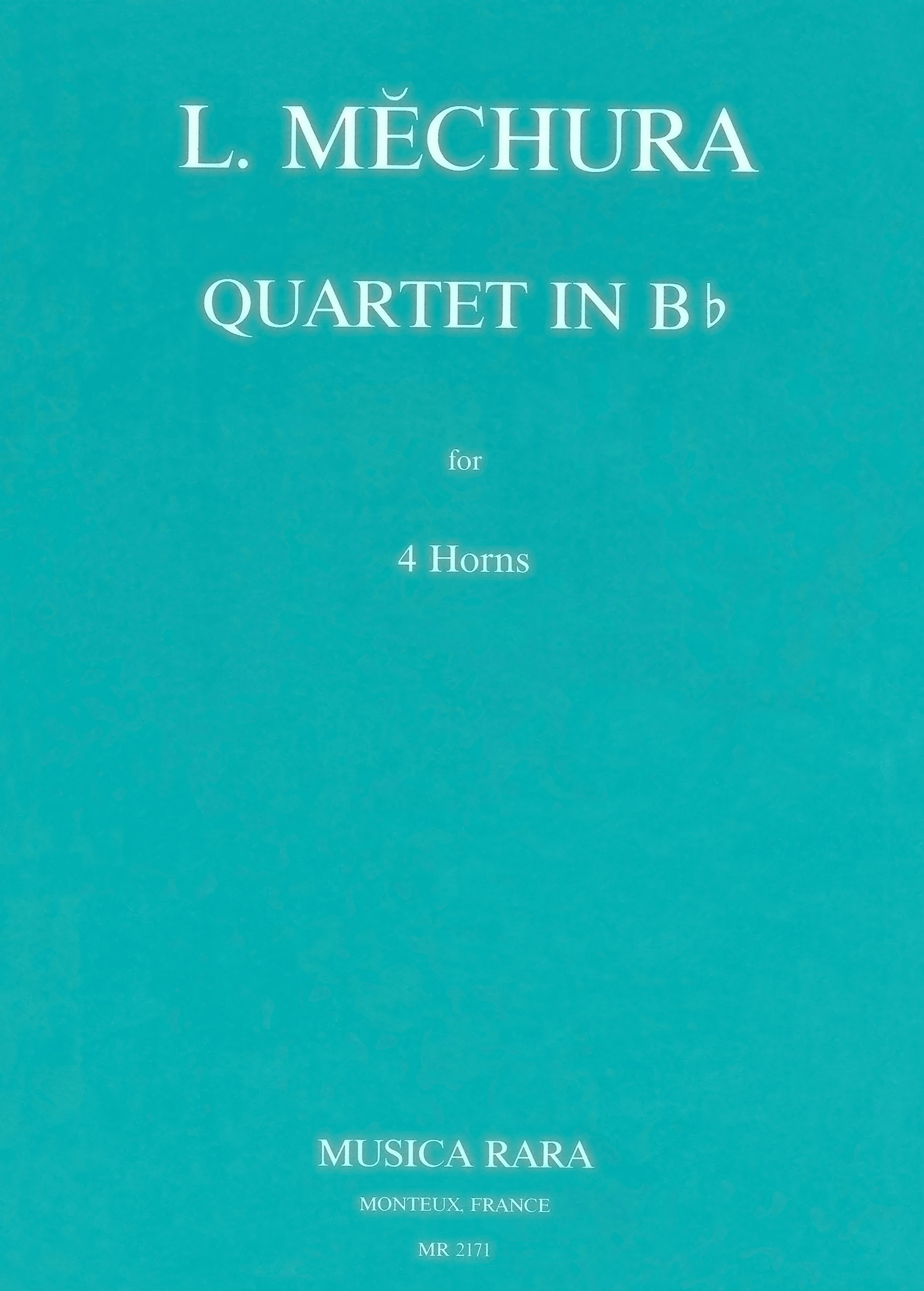 Front Cover Image Quartett in B
