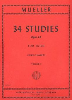 Front Cover Image 34 Studies Volume 2 op. 64 Vol. 2