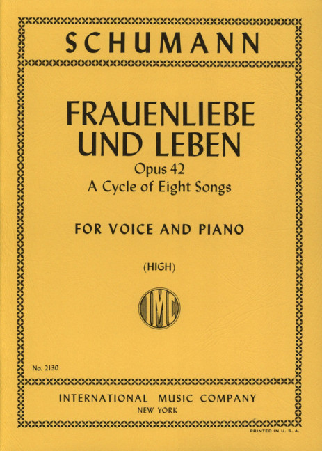 Front Cover Image Frauenliebe und Leben op. 42 