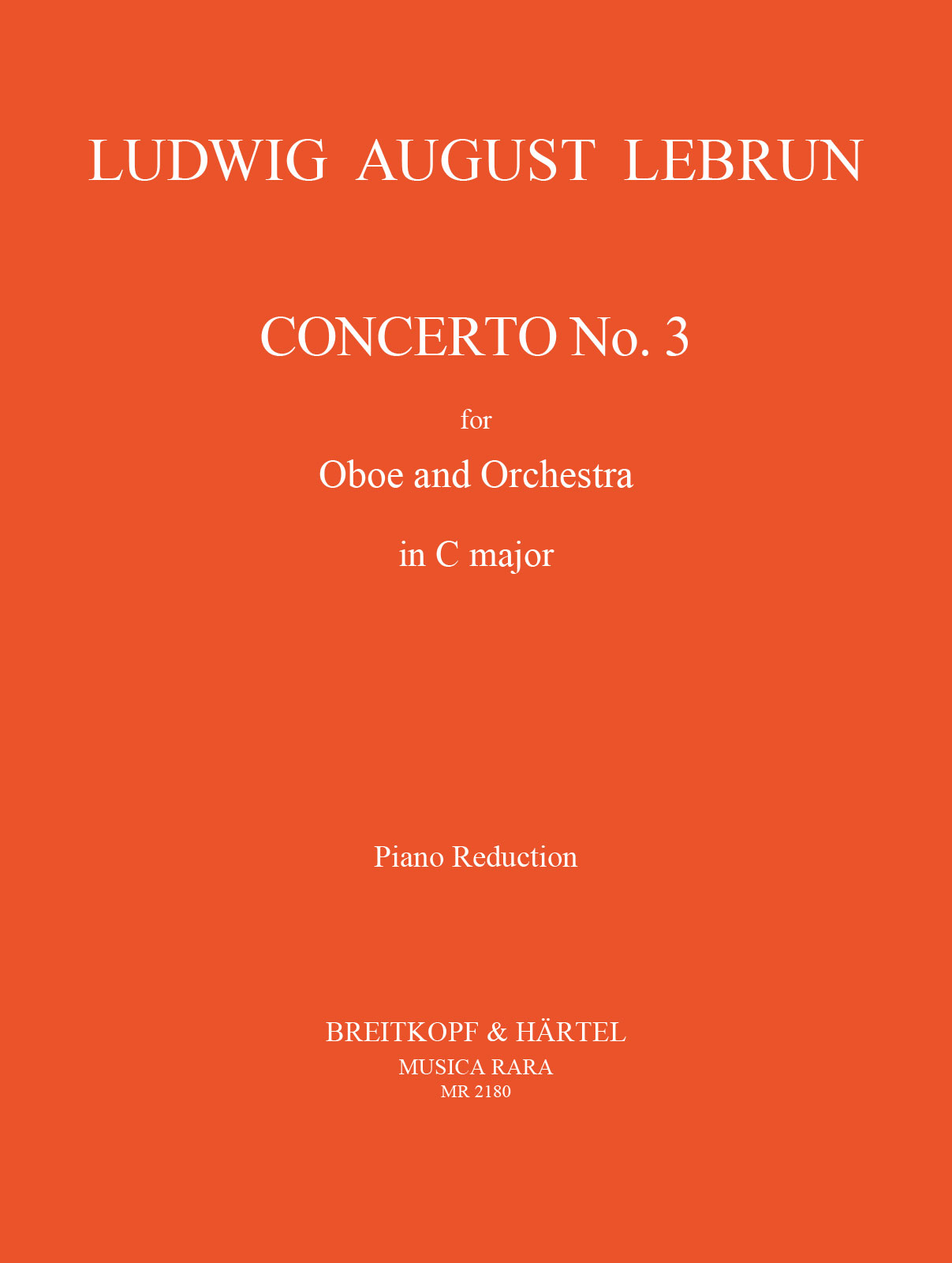 Front Cover Image Concerto in C Nr. 3