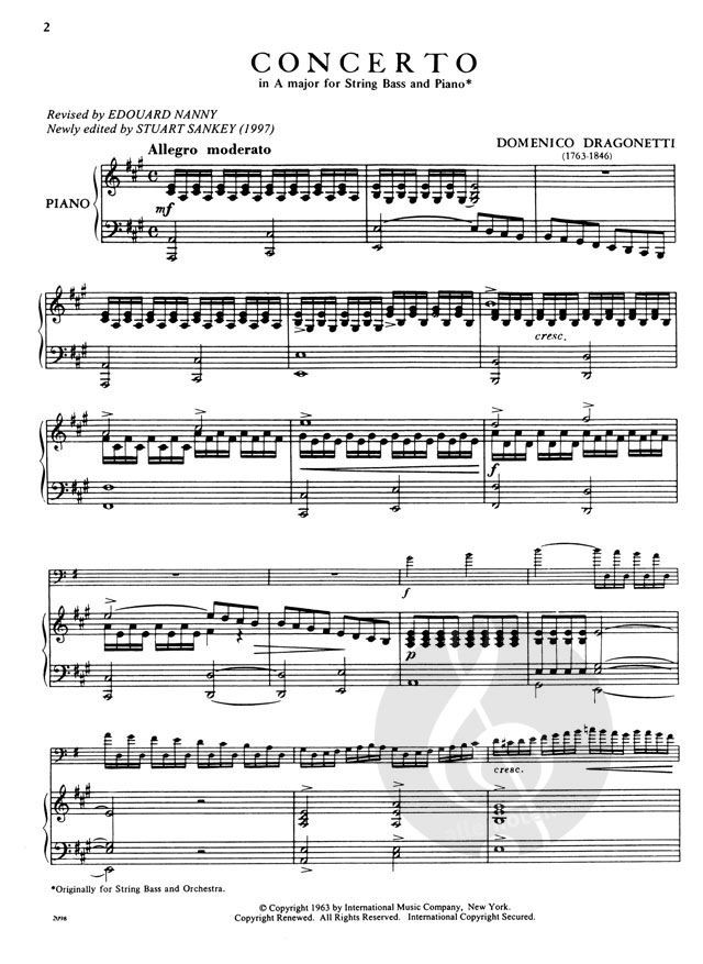 Other Cover Image Concerto A major 