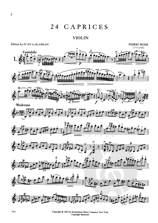Other Cover Image 24 Caprices 